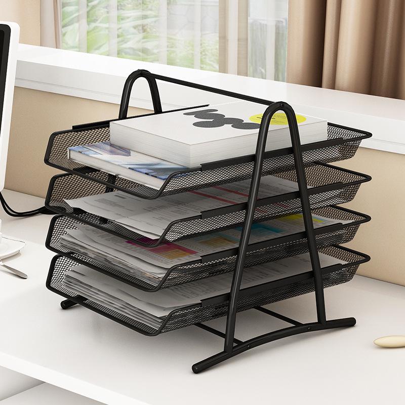 Chuangyi Multi-layer Metal Mesh Document Tray and Organizer