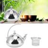 Stainless Steel Stainless Steel Tea Pots 1.5L Capacity Tea Kettle With Infuser  Home Kitchen