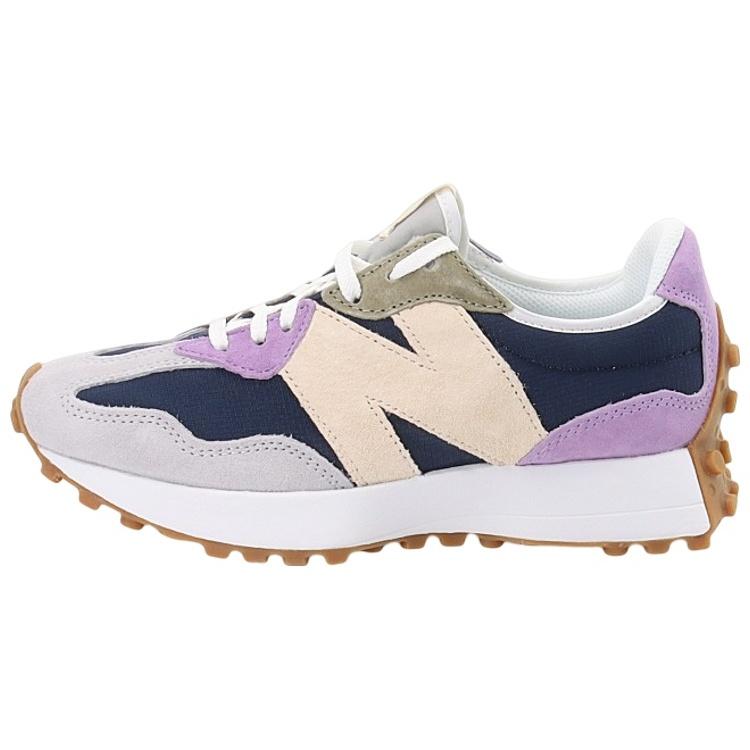 (WMNS) New Balance 327 Natural Indigo Raw Amethyst Women s WS327PAA EU 36