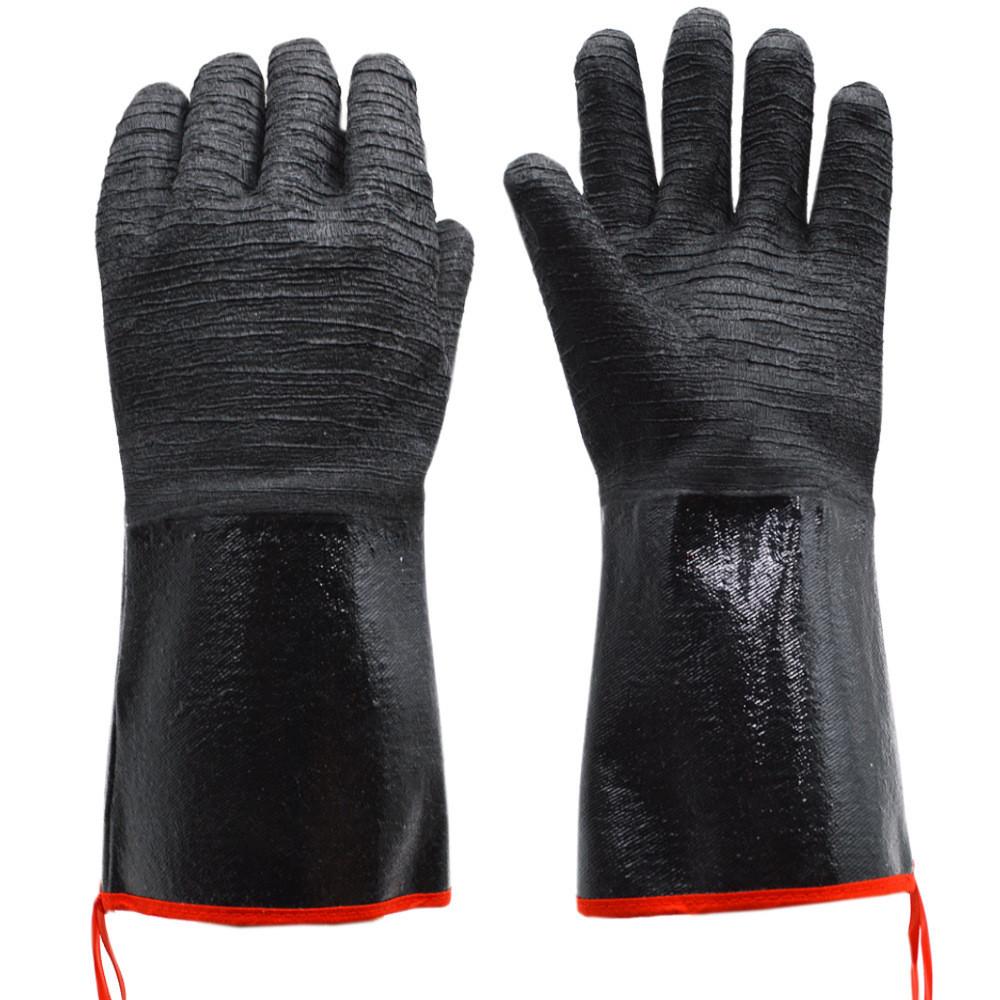 

Neoprene Grade Food Rubber Bbq Gloves Water Fire Stain Resistant Resistant Heat 35cm/13.78in