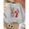 European sizes Kids'  Trendy Print Sweatshirt, Round Neck, Casual And Sporty, Easy And Versatile