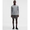 Lululemon License To Train Long Sleeve Shirt Feather Grey