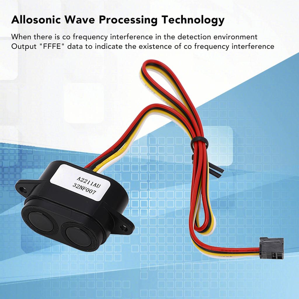 Capteur de Télémétrie Ultrasonique Petite Zone Aveugle Étanche IP67 Réponse Rapide Module de Mesure de Distance