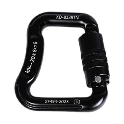Corrosions Resistant Aluminum Alloys Safety Carabiner for Outdoor Climbing Gear and Aerials Sports Equipment