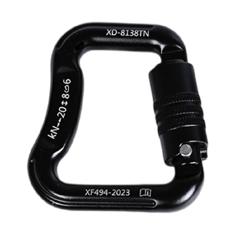 Corrosions Resistant Aluminum Alloys Safety Carabiner for Outdoor Climbing Gear and Aerials Sports Equipment