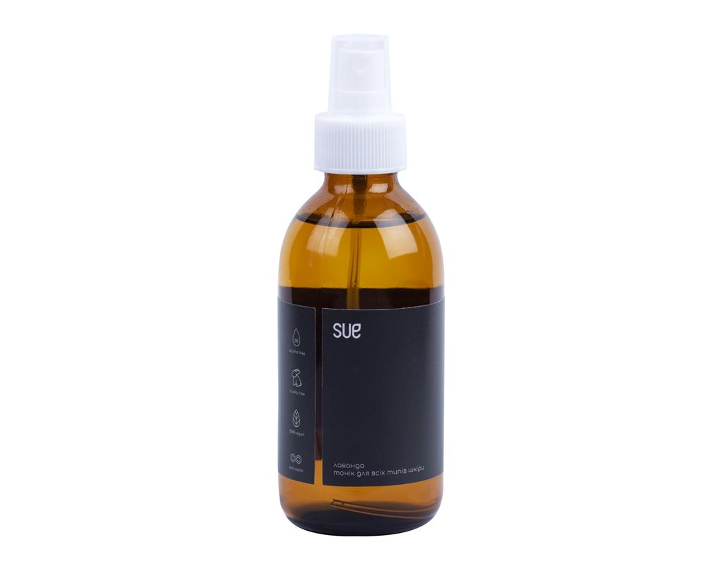 Ansiktstoner lavendel (mot akne og rødhet) Sue 200 ml