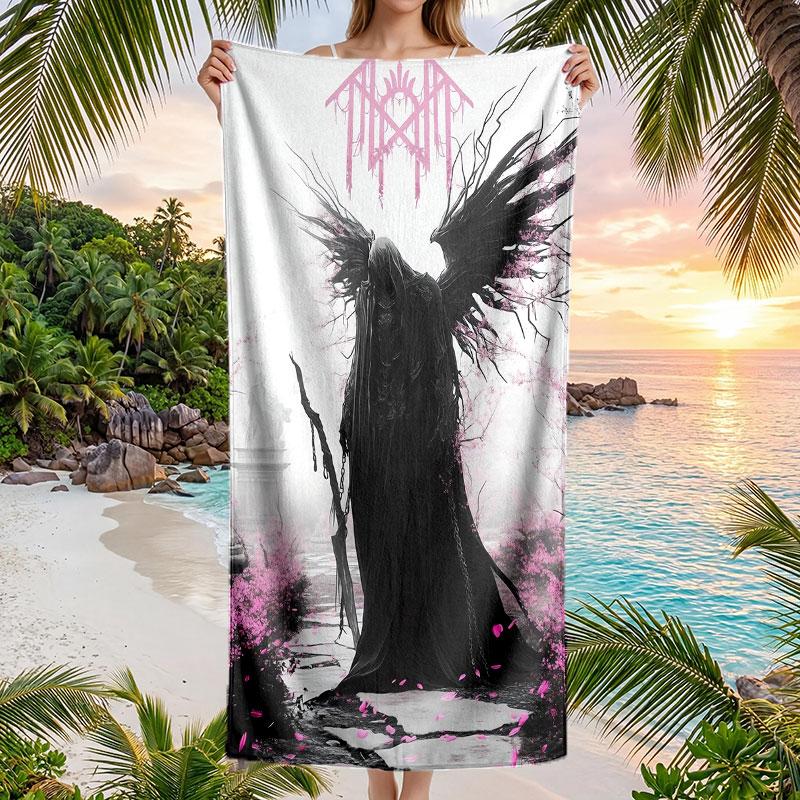 Large Beach Towel Quick Dry Absorbent Towel For Beach IndoorSleep Token