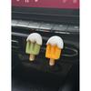 Original Copyright Air Vent Diffuser Stone Ice Cream Cool Cute Aromatherapy Decoration Car Accessory for Girls Perfume Essential Oil