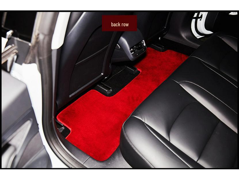 Custom Fit Waterproof Pure Wool Car Floor Mats for Bentley, Mercedes-Benz, Tesla, and Rolls-Royce.