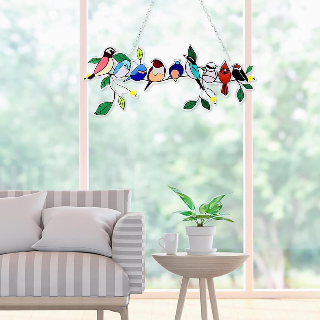 Window Pendant Купити Creative And Novel Colorful Acrylic Window Pendant Bird ...