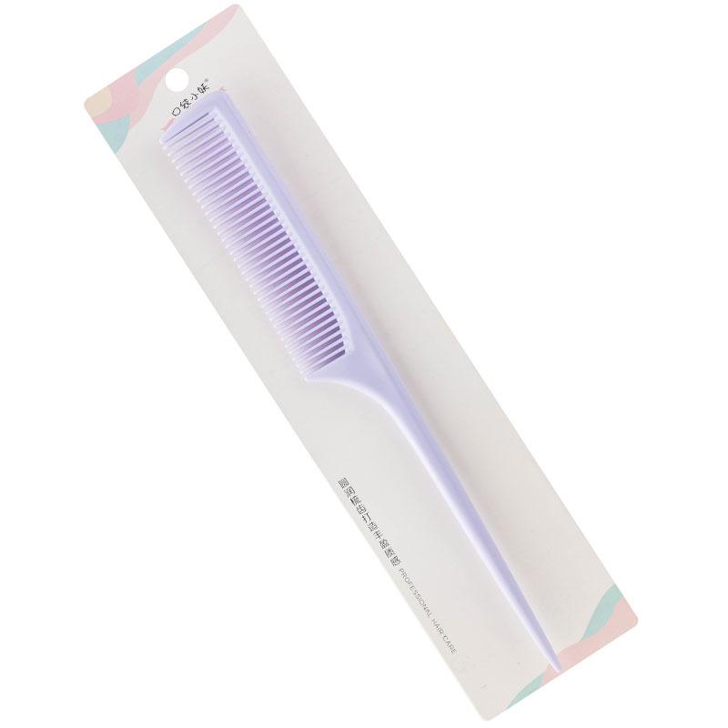 Plastic Fine-tooth Comb Anti-static Tail Draw Tool Comb Point Style Styling Rat Comb