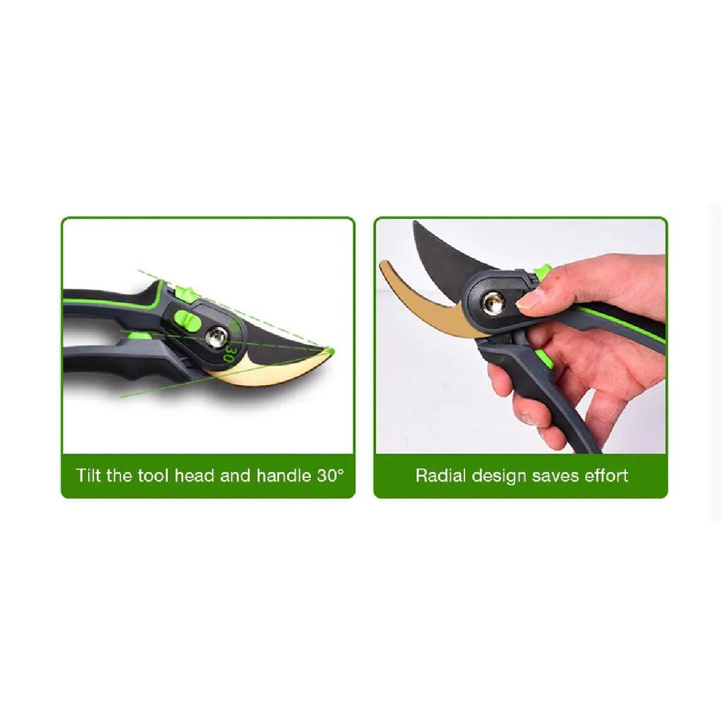 Garden Pruning Shears Stainless Steel Pruning Tools Garden Tools Scissors Cutter Fruit Picking Weed Home Potted Branches Pruner