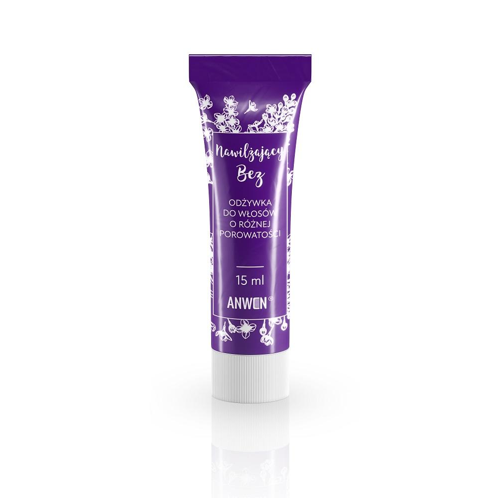 Anwen Lilac Infused Mini Hair Conditioner, Hydrating Formula, 15 Ml