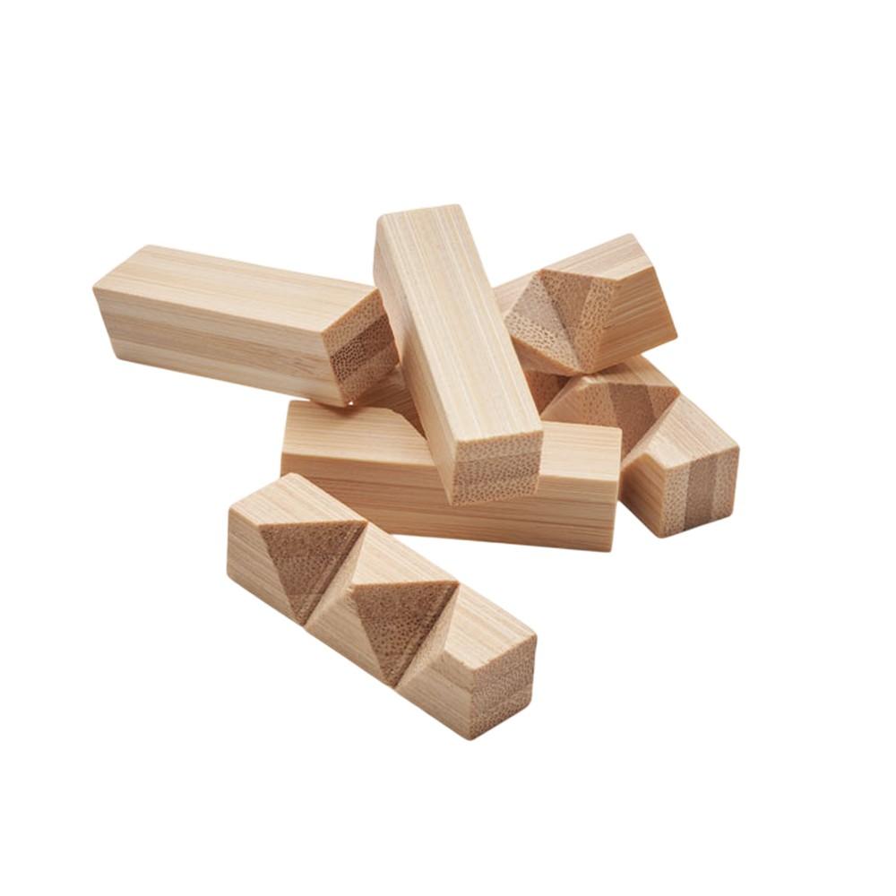 MidOcean Cubenats Bamboo Star Brain Training Game