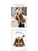 Women's 2025 Autumn/Winter Shearling Double-Sided Plush Fur Coat: Thick Deer Suede Cotton-Padded Jacket.