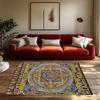 Tibetan Mandala Carpet Prayer Rug Floor Mat Persian Area Rug Home Decor Zen Buddhist Tapestry Living Room Bedroom Dorm