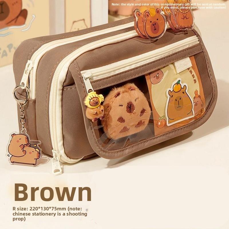 

Пенал Dolphin девятислойный большой вместимости, пенал-органайзер, многофункциональный пенал, пенал, сезон Снова в школу