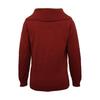 Tops de Punto para Mujer Solapa Grande Manga Larga Color Sólido Suéter Suave Elástico Ropa de Punto Casual Trabajo Fiesta Cita