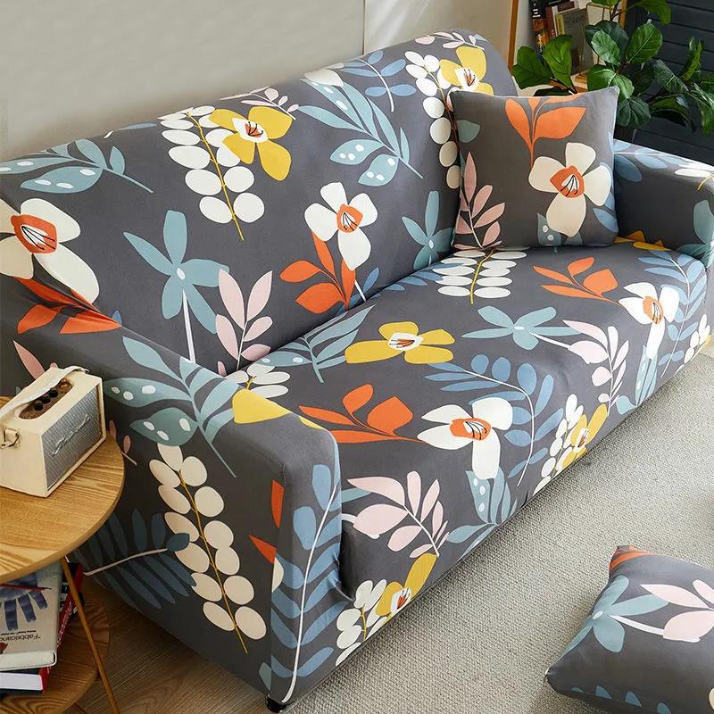 

Эластичный чехол для дивана, эластичные чехлы для дивана, чехол для стула, дивана, полное покрытие с принтом, 1/2/3/4 сиденья, универсальная подушка для дивана 1seater