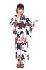 Kimono Hiroba Yu Yukata Sizes and Includes Heko Obi Perfect for Junior and High School Suitable for Shorter Retro Unique and Elegant Model Women's