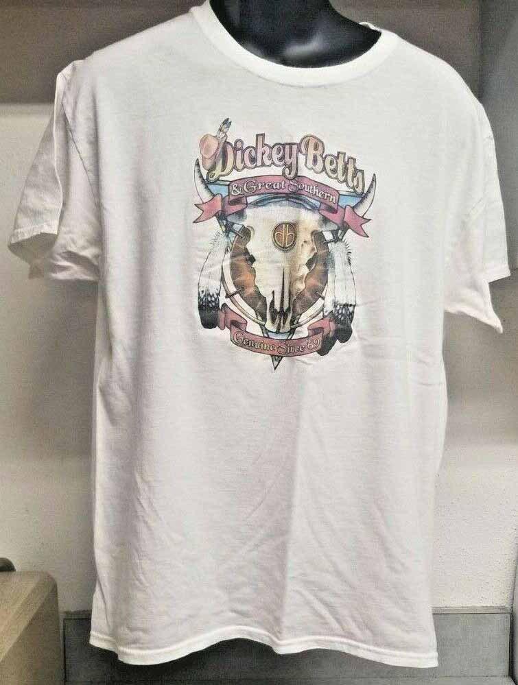 DICKEY BETTS & GREAT SOUTHERN GENUINE SINCE White Black Unisex S-5XL LI745 Unisex T-Shirt