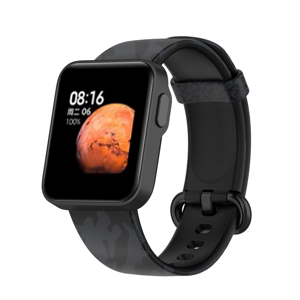 Replacement Strap with Print Silicone Wristband Compatible for xiaomi mi Watch Lite for Redmi Watch