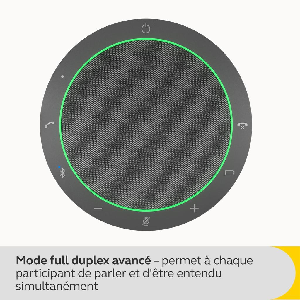 Jabra Speak2 55 UC Speakerphone [] BluetoothUSB-CUSB-A Compatible Conference Speakerphone with 50mm Full-Range SpeakerFull Duplex for UC Unified