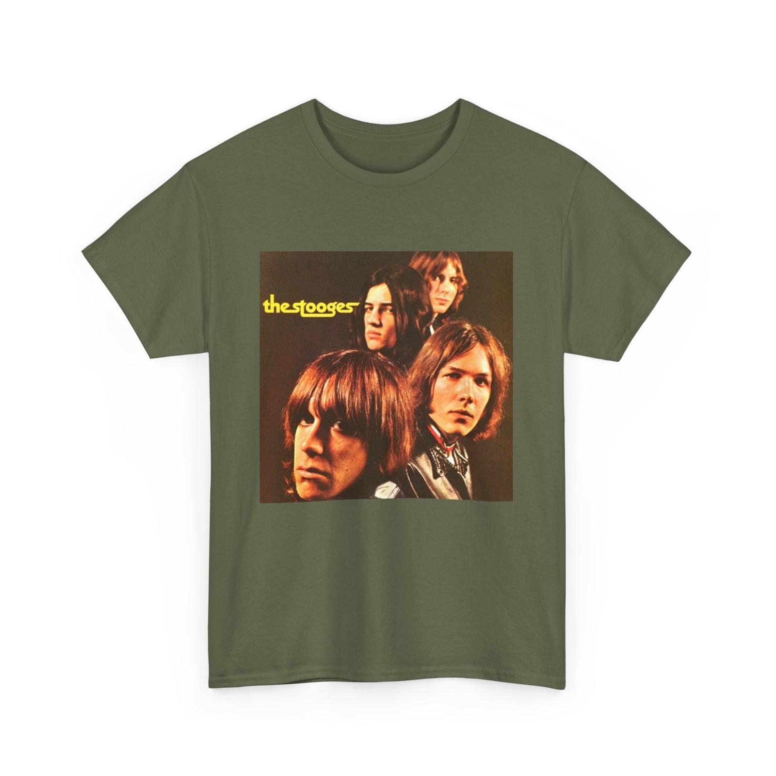 The Stooges Shirt Garage Rock Band T-shirt Vintage Rock Music Album Cover Iggy XXXXL