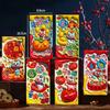 6Pcs 3D Red Envelope Horse Year Spring Festivl Hongbao Lucky Money Bag Traditional Money Pouch  New Year Decoraion