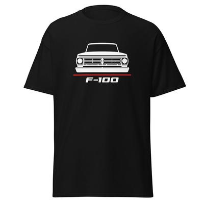 Premium T-Shirt For Ford F-100 1972 Truck Car Fans Birthday Gift