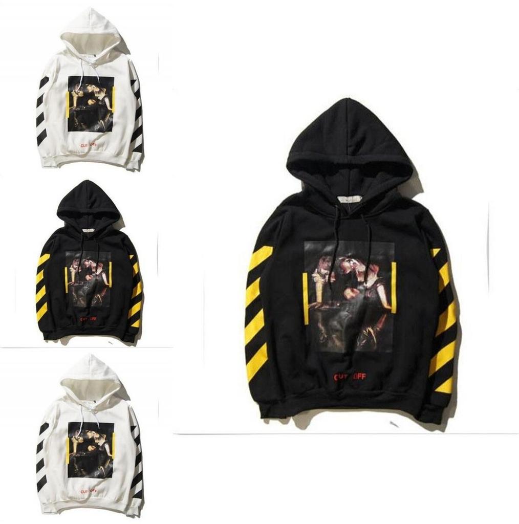 Off White Co Virgil Abloh Pyrex Vision Coat Religion Long Sleeve Unisex Hoodie