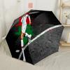 Ronaldo's Juventus Debut Portable Automatic Umbrella Sturdy 8-Rib Shaft Sturdy Construction for Outdoor Daily Use Fashion Lovers