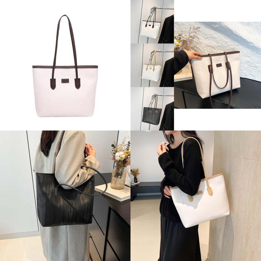 Stylish Large Capacity Tote Bag For Women With Fashionable Street Style Perfect For College Commute
