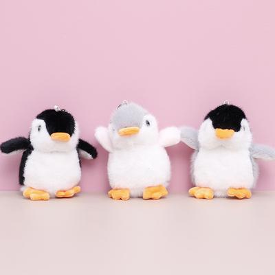 Plüsch weiche gefüllte Spielzeug Schlüsselanhänger süße Cartoon Pinguin Puppe Tasche Charms Anhänger