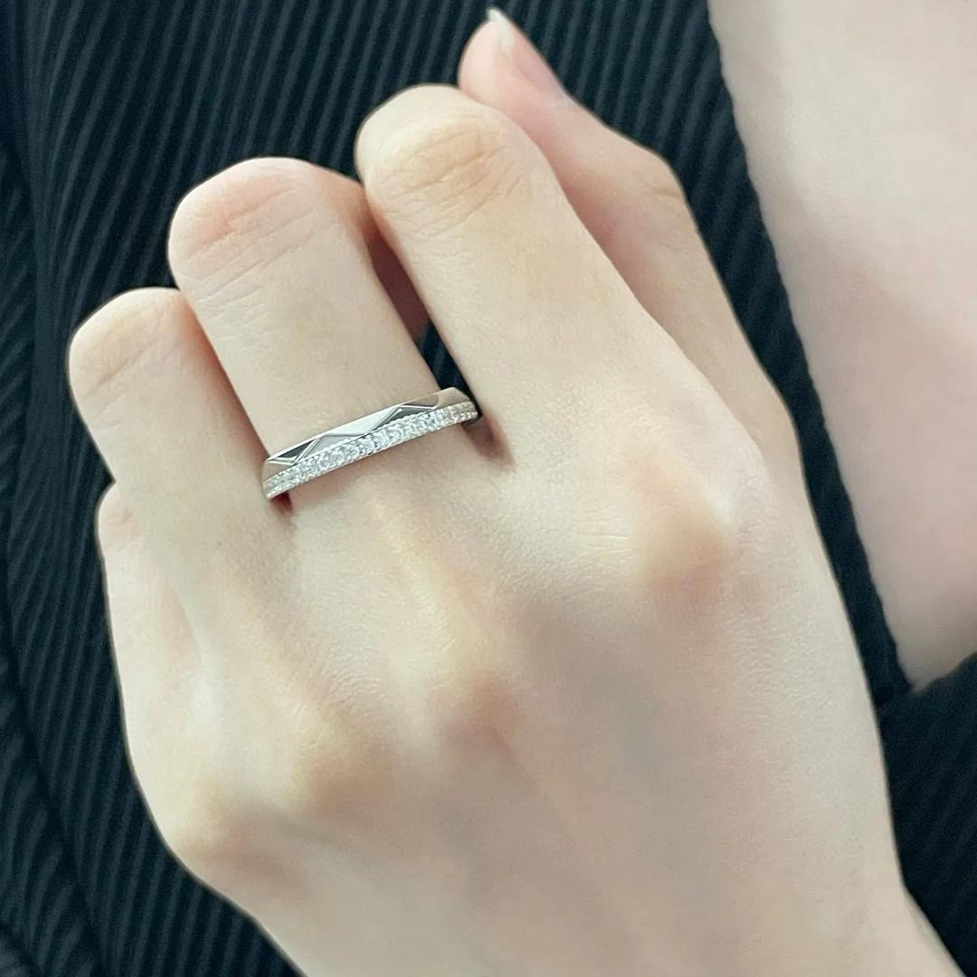 

Musla Дизайнерские Горячая Распродажа Винтажные Женские Кольца Роскошные Ювелирные Кольца для Женщин Модные Чистое 925 Стерлинговое Серебро Кольца с Бриллиантами 5 серебряный