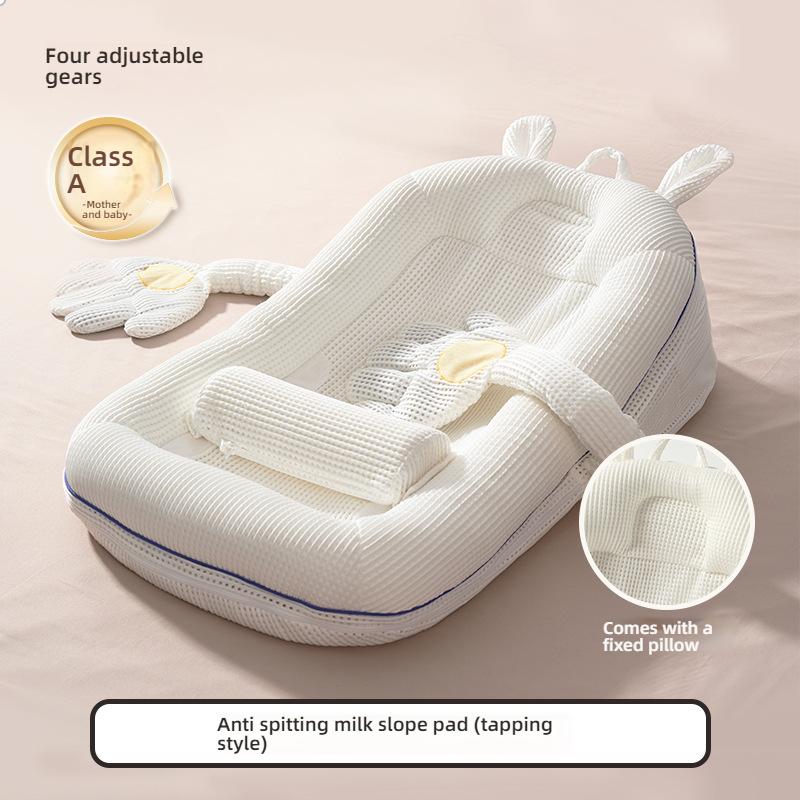 Anti-vomiting Nursing Pads Slope Mat Newborn Spill-proof Choking Milk Bed Middle Bed