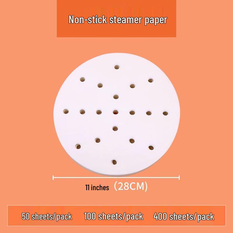 

Disposable Round Steamer Paper Liners