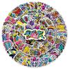 50 Waterproof Graffiti Stickers: Trendy, Creative, DIY for Hand Accounts, Phone Cases, Suitcases