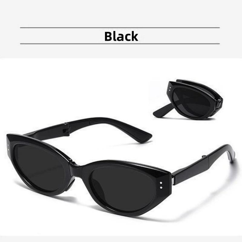 Women's Polarized Foldable Cat Eye Sunglasses, UV Resistant High-end Sunglasses