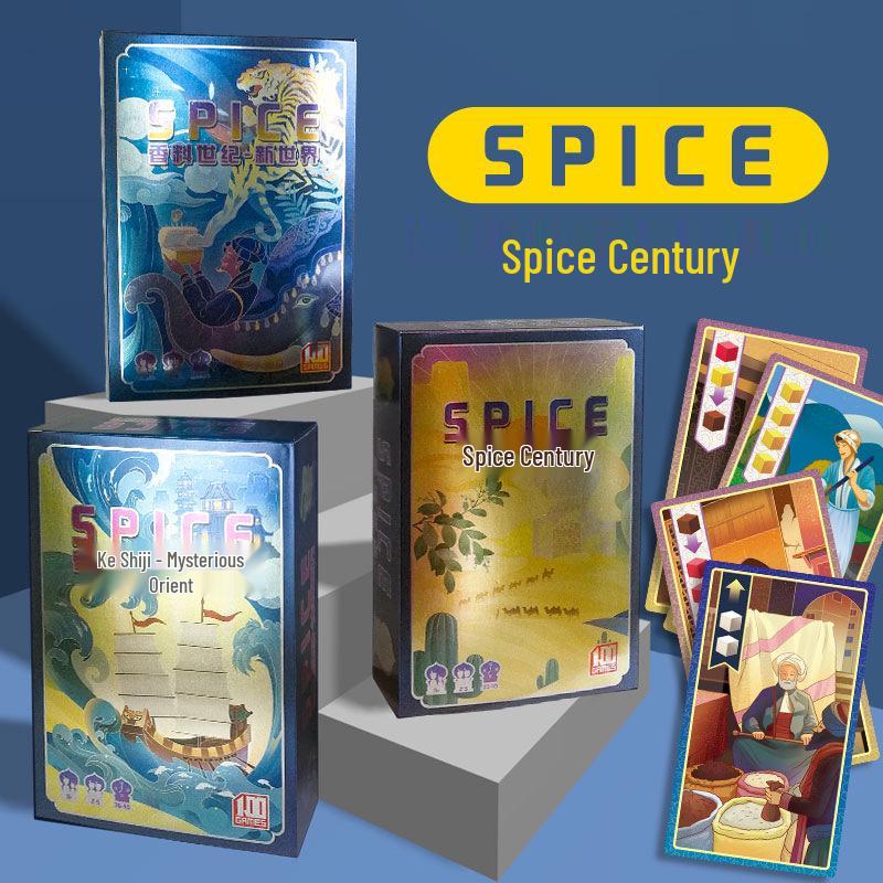 

Spice Century: Trade Route Adventure - Adult Party Card Game of Mystery and Exploration Spice Century 1