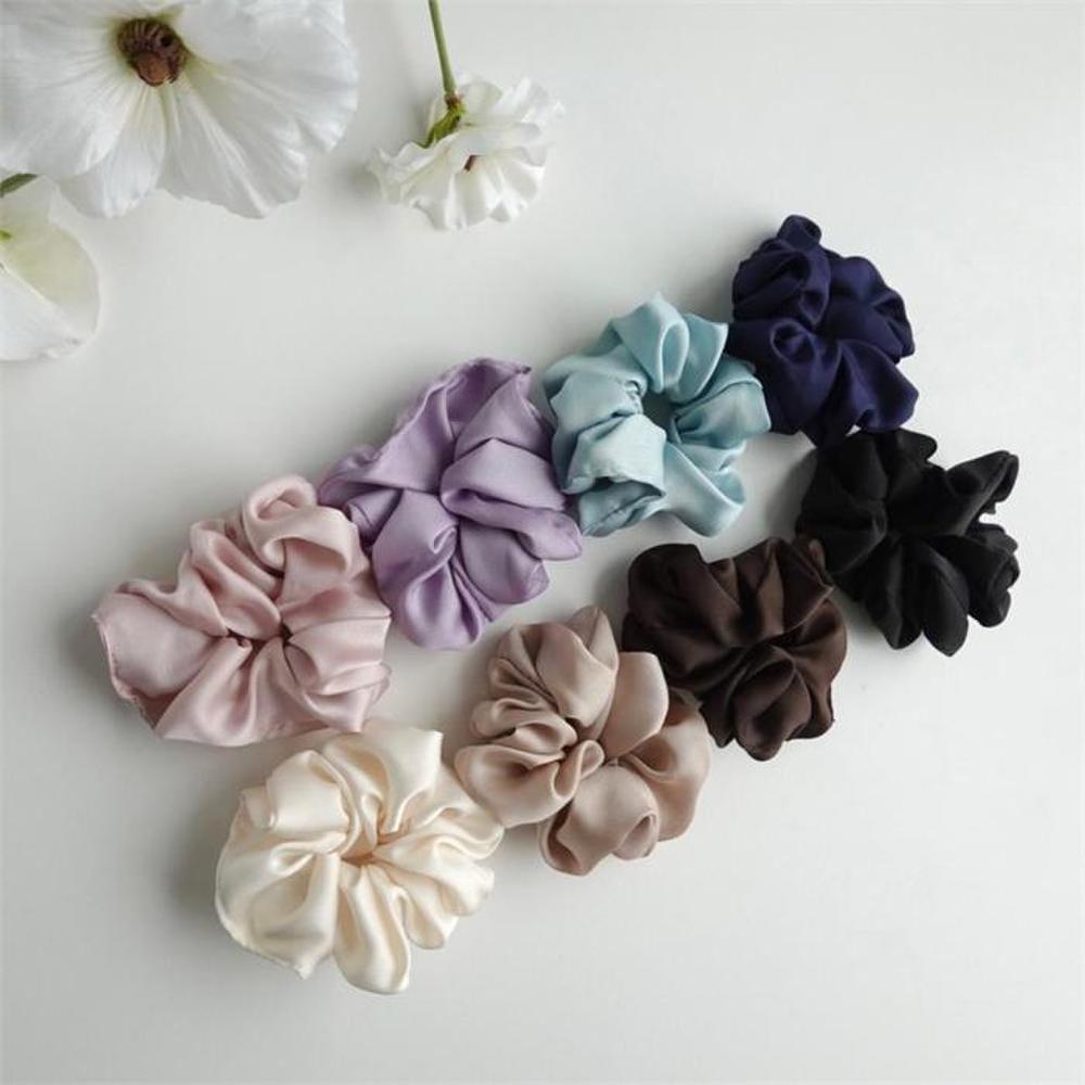 

Женская шелковистая тонкая шелковая повязка на голову (S8489946) beige