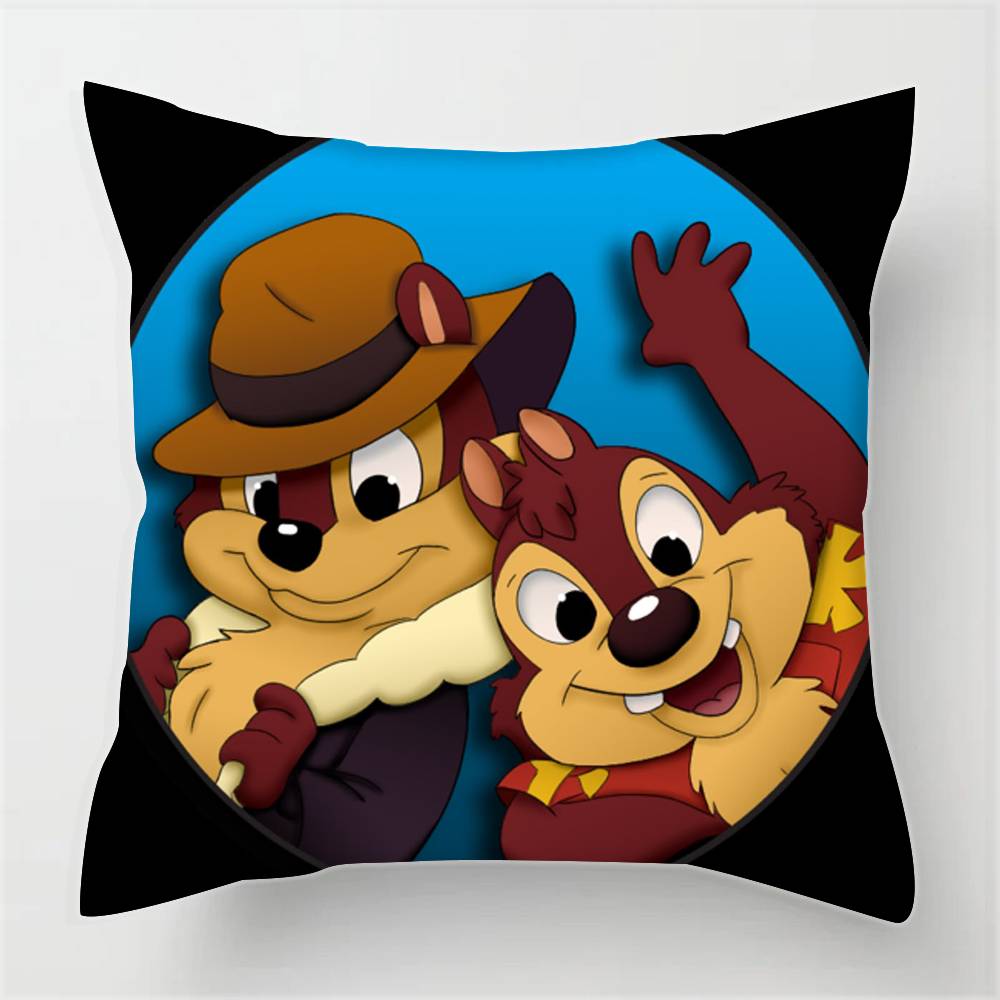 Pillowcases cushion covers living room sofas home decor gifts Cute C-hip And D-Dale  anime