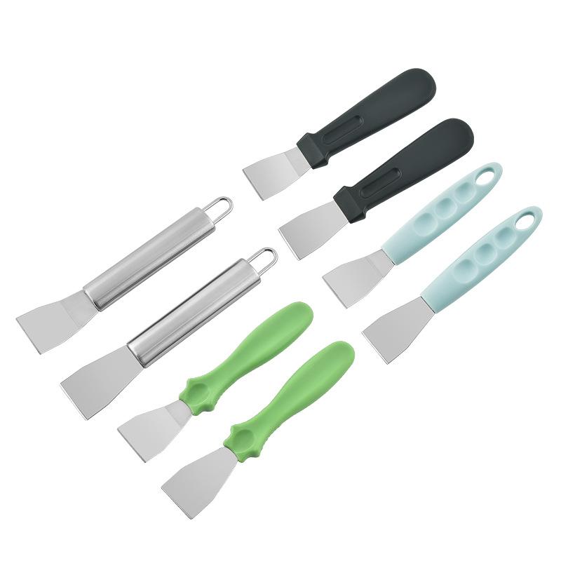 Stainless Steel Range Hood Scraper Cleaning Scraper Refrigerator Defrosting Scraper Kitchen Decontamination Scraper Cleaning