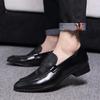 Men's Penny Loafers Slip On Leather Male Casual Office Business Dress Shoes Men Fashion Party Wedding Formal Shoes Footwear