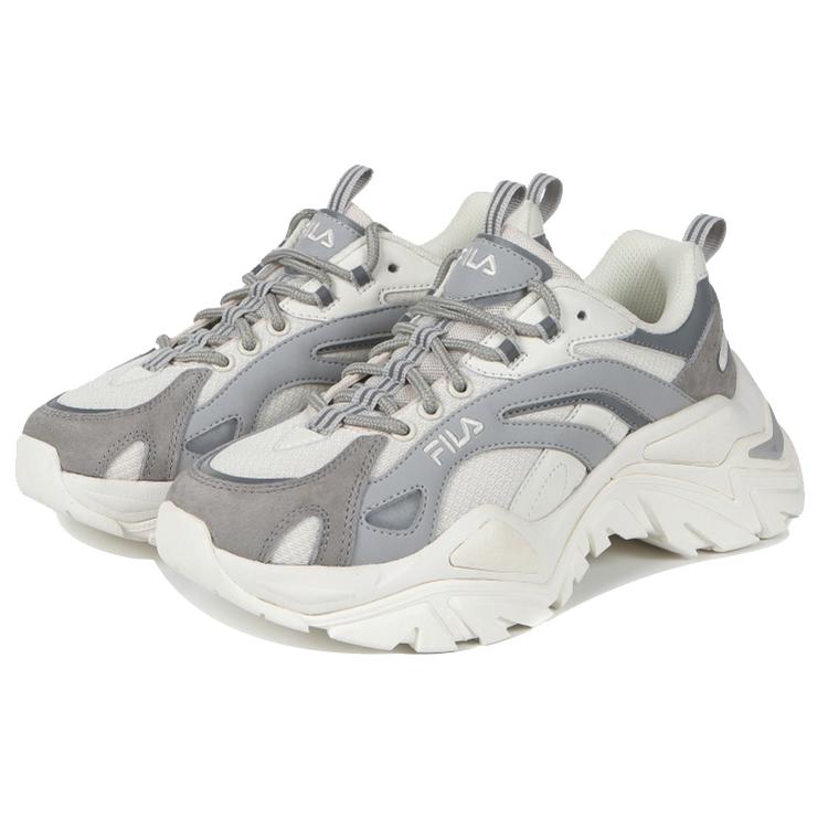 FILA File Low Top Running Shoes White/Grey 1JM01283D_050