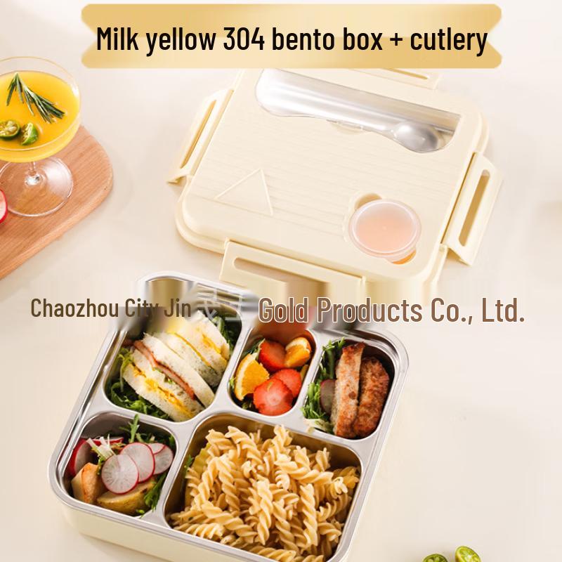 316L Stainless Steel Insulated Divided Lunch Box