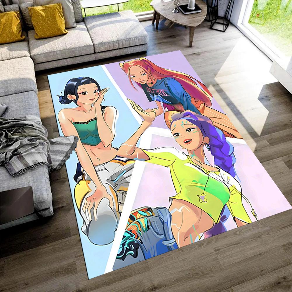 Urban Vibes Floor Rug Office Rug Suitable for Decorate room Bedrooms Foyer Dormitory Anti-slip Rug Anime Office Decor