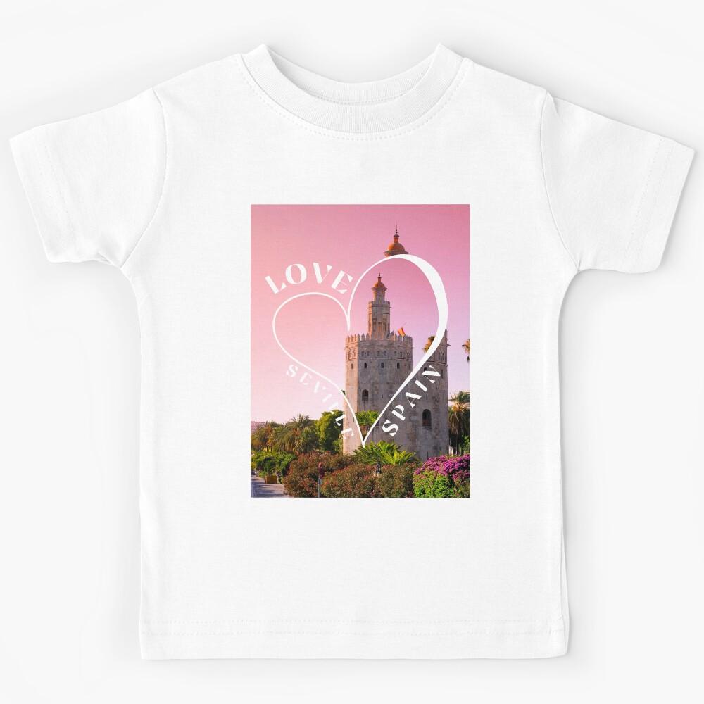 Love Seville Spain Kids T-Shirt 150