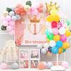 A Set of Balloon Display Stands for Bubble Balls Support Columns for Festive Events and Wedding Decoration Party Balloon Display