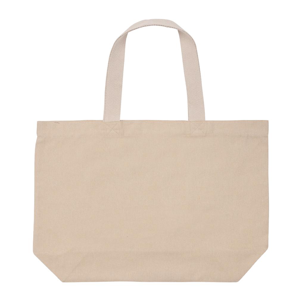 XD Collection Impact Aware Large Recycled Canvas Undyed Tote Bag